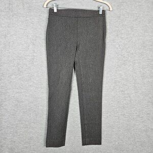 Ann Taylor Women's Dark Gray Mid Rise Dress Pant Size 0P NEW